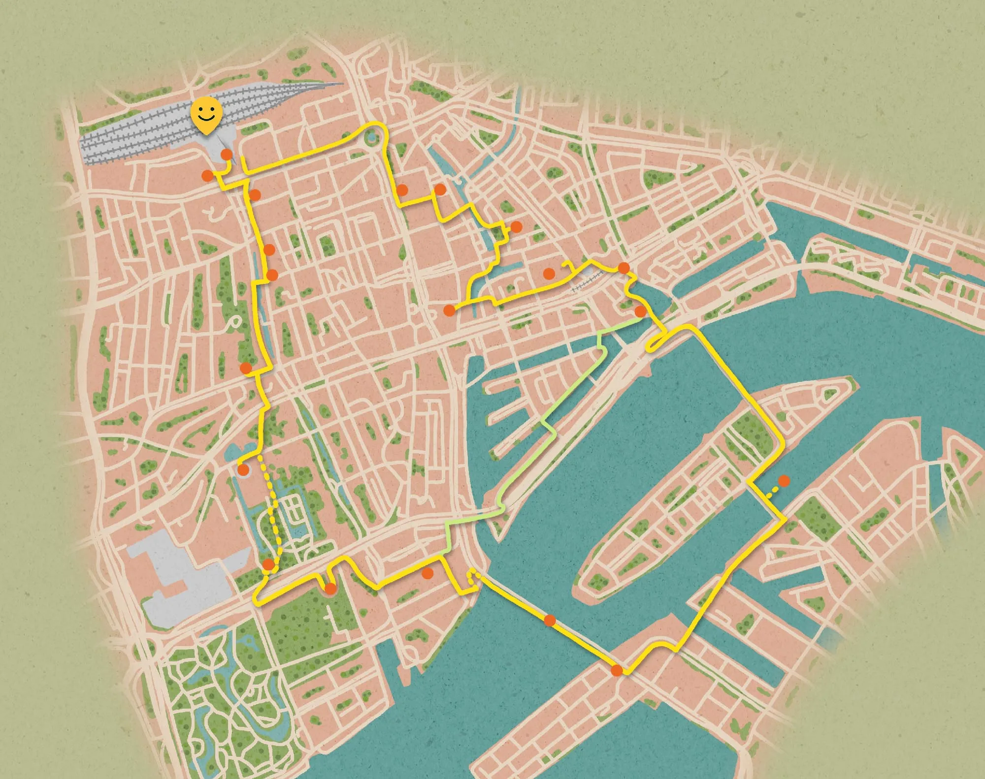 Manhattan aan de Maas | Fietsroute Rotterdam - Afbeelding 2